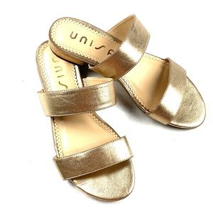 Gold sandals